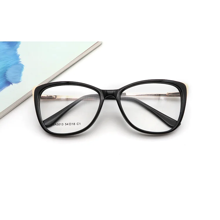 

Women Men Alloy Material Lightweight Spectacle Frame for Myopic Support Prescription Lens Optical Eyeglasses