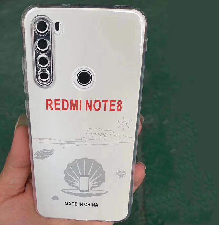 

Fashion 1.2mm Non-slip Dust Plug Shockproof Design TPU Transparent Clear Phone Back Cover Case For Redmi Note5 Note 5 Pro 5pro