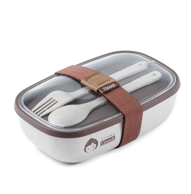 

Children For Kids Bento Box Tableware Microwavable Food Container Natural Cereals Lunch Box, Primary color