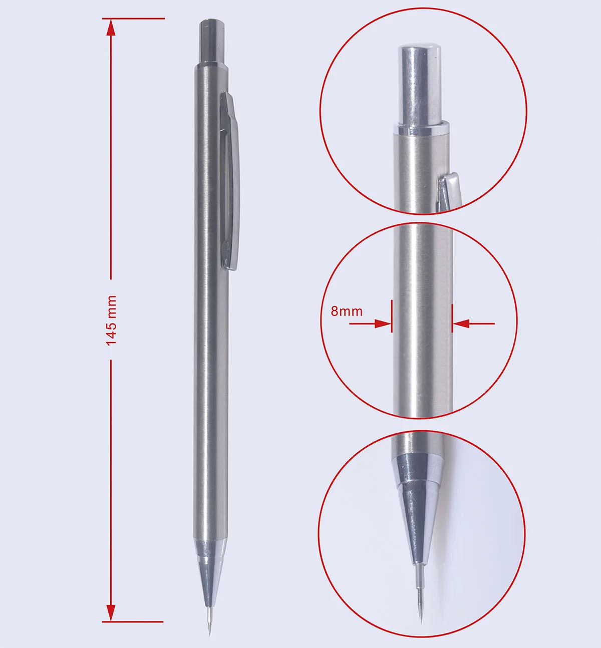 

Siser Cricut Silhouette Craft Air Release Retractable Vinyl Weeding Pen Tool, Silver or custom color