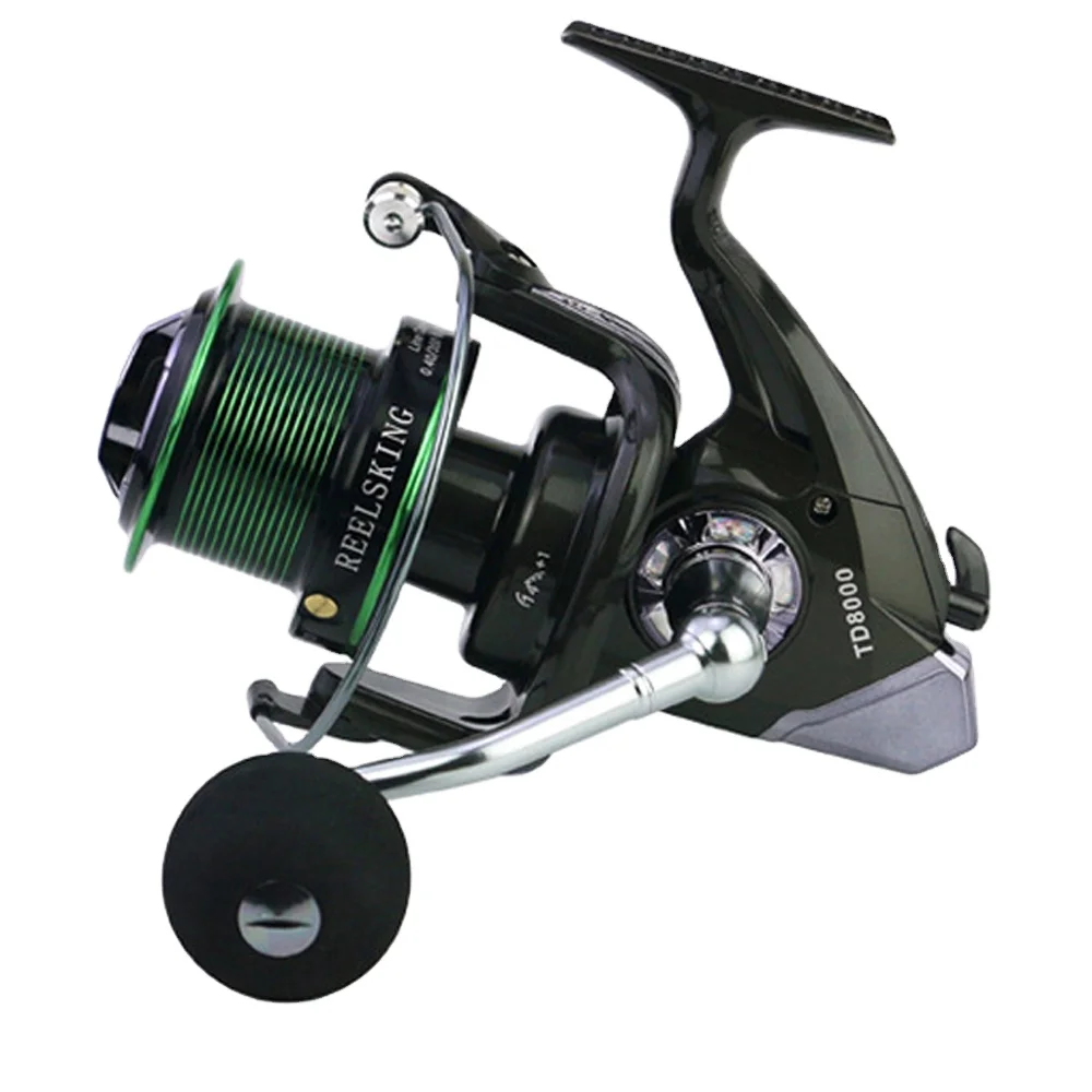 

JETSHARK fishing reel saltwater Heavy Duty sea fishing boat fishing Jigging reel 8000 and 9000 Series, Green / blue