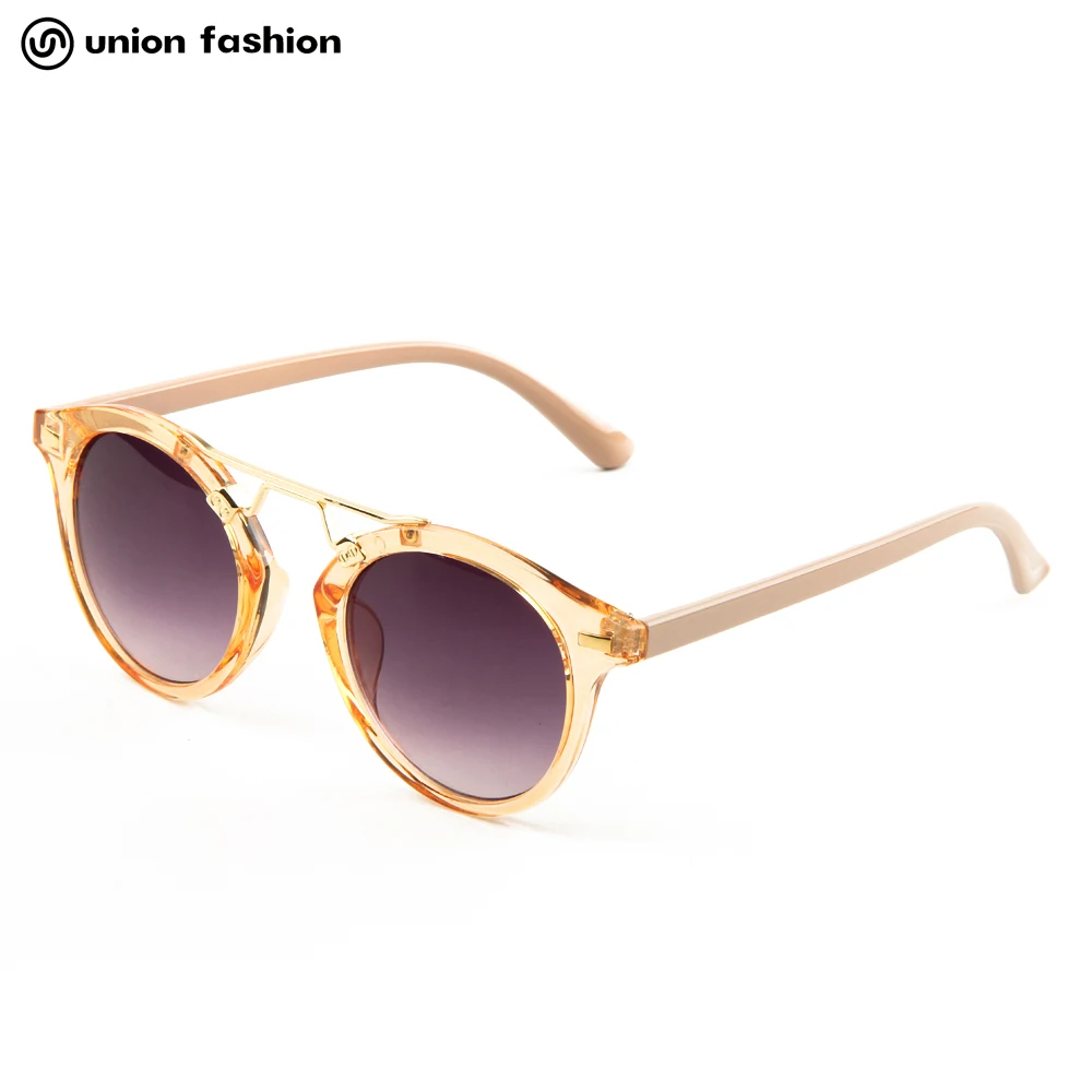 

Union Fashion New Trendy Round Mixed Frame Female Sunglasses Women Eyewear, 1 color