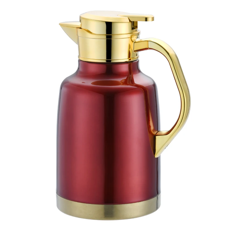 

Multifunction 1600ml stainless steel insulation vacuum thermos for hotel picnic, Silvery/green/red/yellow/red and gold/black/brown