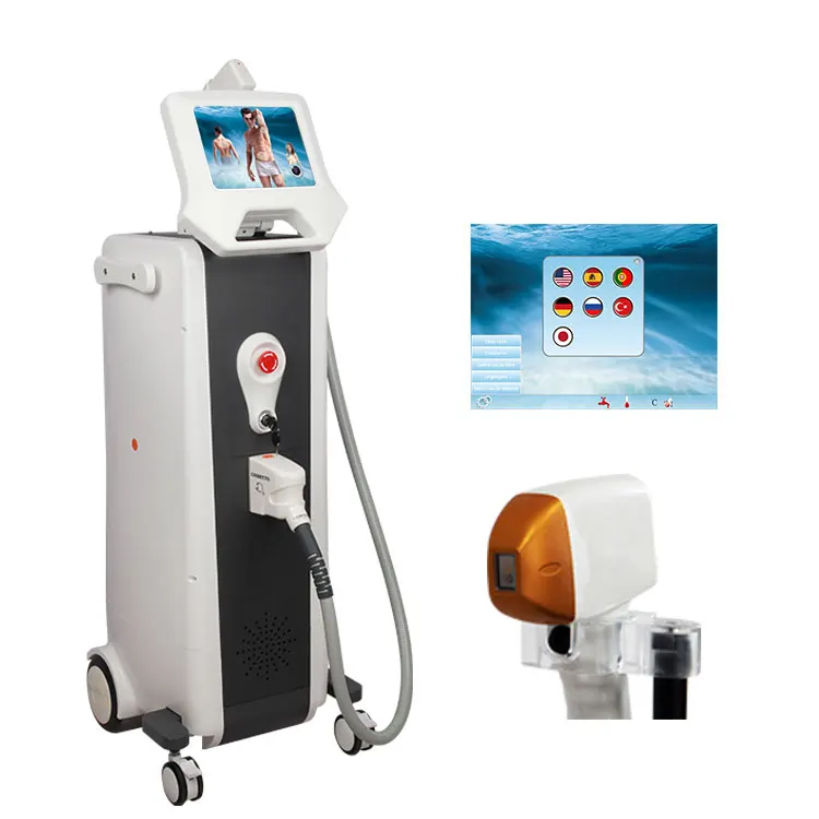 

Medical CE diode laser hair removal machine with three wavelength Diode Laser 755 808 1064 remover hair laser