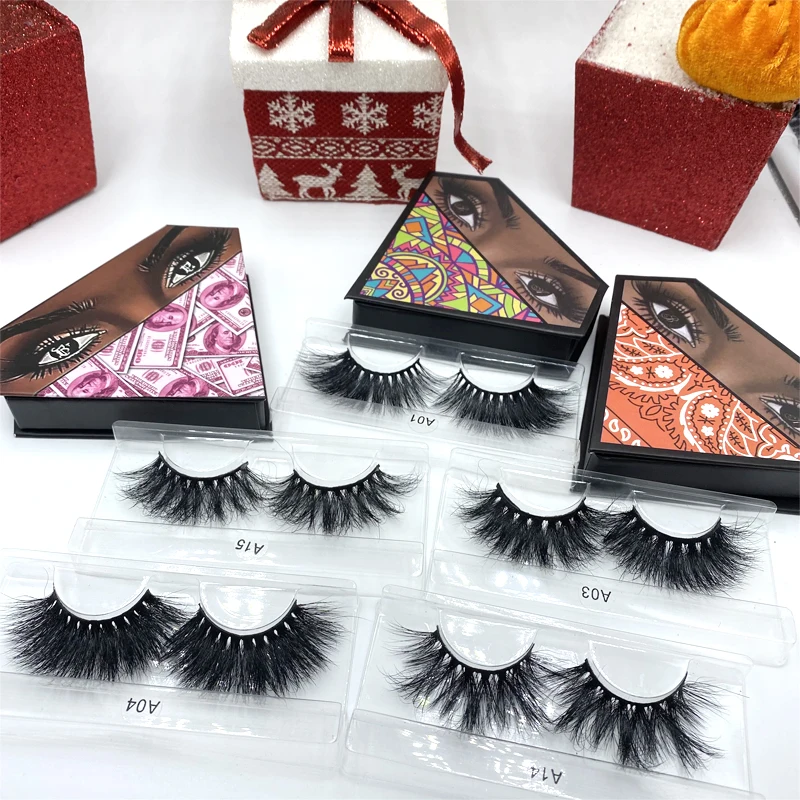 

Wholesale faux mink eyelashes eyelash packaging box, real faux mink custom eyelash packaging, 3d private label eyelash packaging