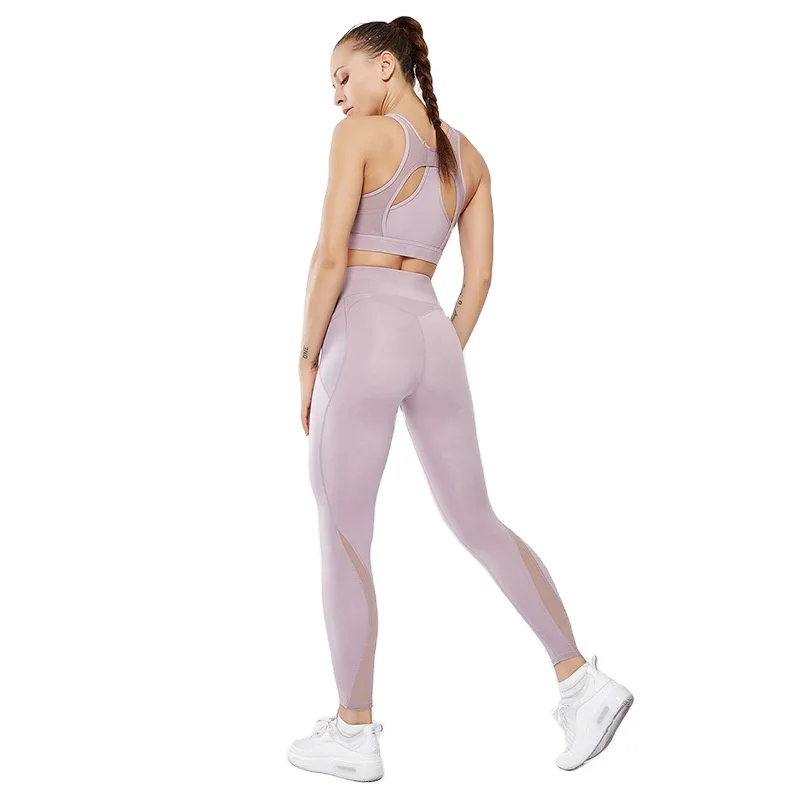 

lady Gym Yoga Sport Tights With Pocket High Waist Compression Leggings