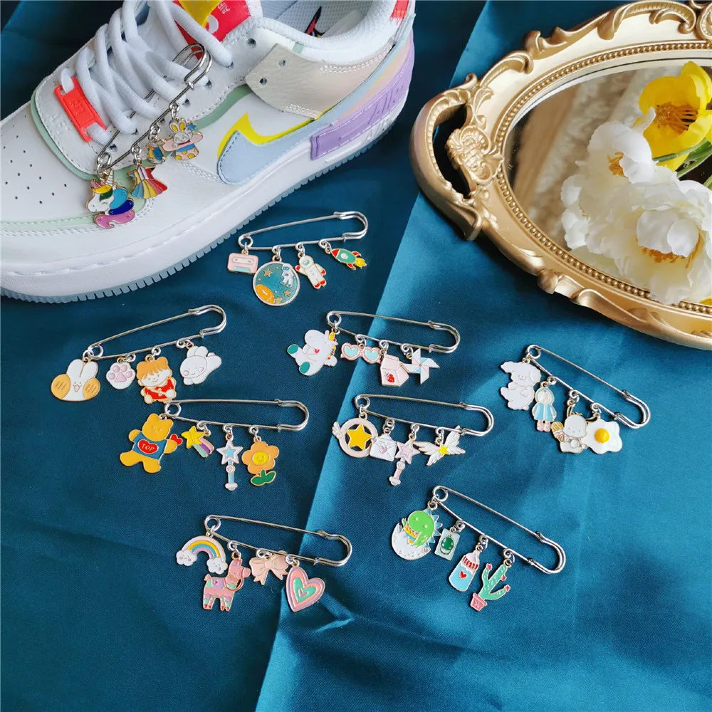 

New metal alloy gemstone shoelace slide charms sneaker jewelry accessories, Colorful