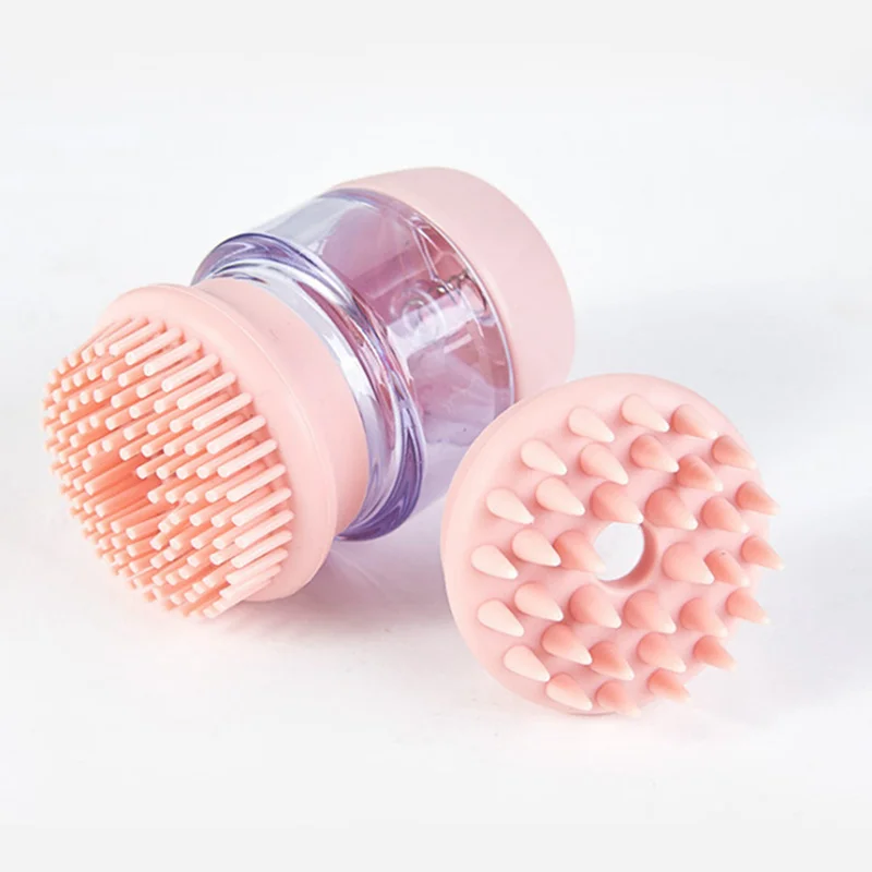 

Eco Friendly Wholesale Dog Bathing Shower Tool,2 In 1 Shampoo Dispensing Dog Shower Massage Pet Brush