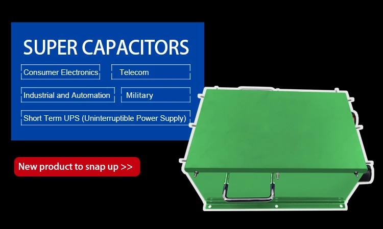 Hot Selling! 48V2100WH super capacitor module for wind energy