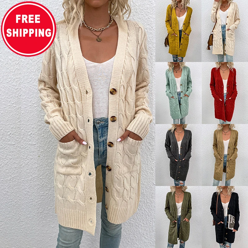 

Wholesale fall winter cheap Women clothing long coat Plus size sweater Custom knitted women's front cardigan sweaters, Leopard, snake, camouflage, a1, a2, a3, a4