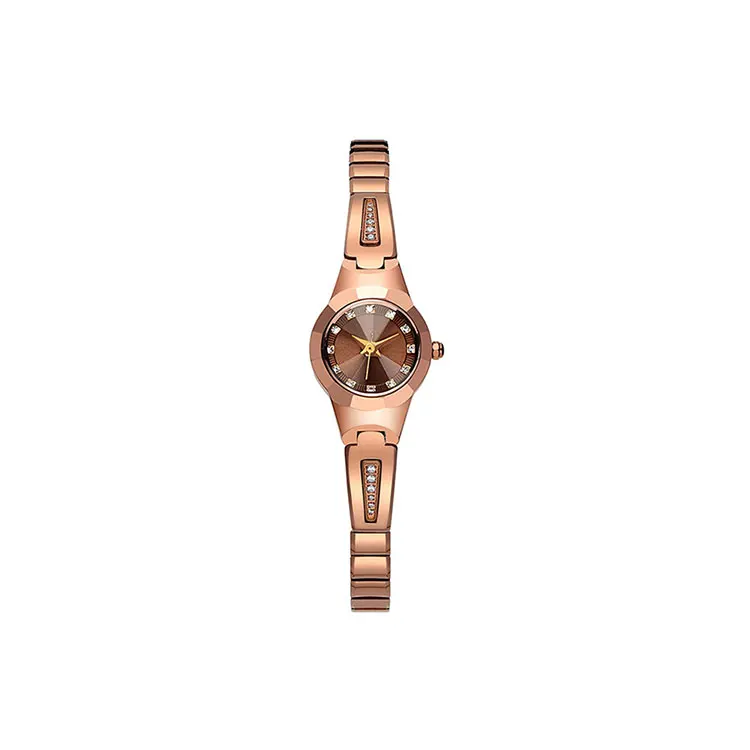 

Romantic Quartz Watch Tungsten Steel Sparkle Hand Watch Waterproof For Women