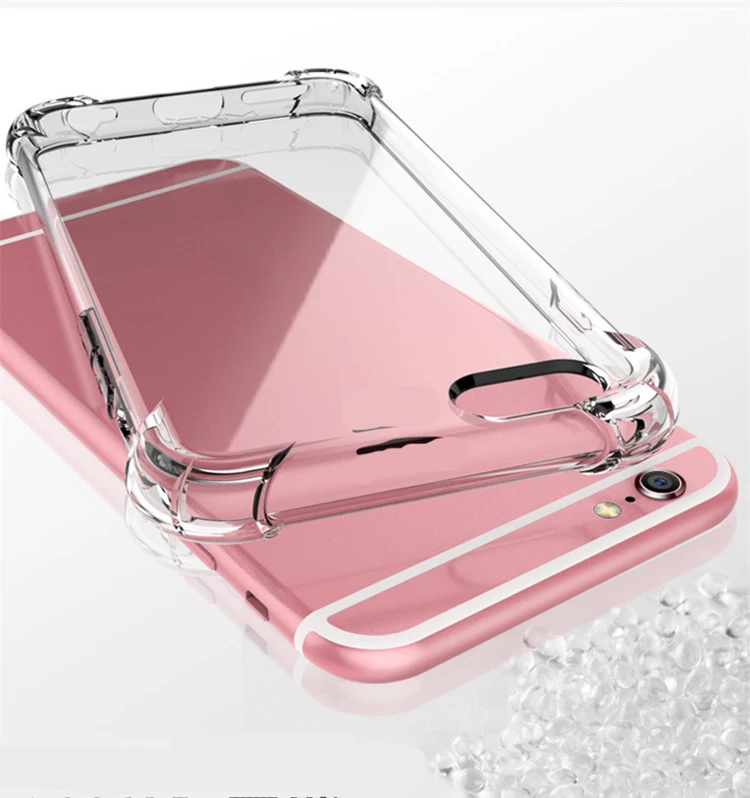 

To Armenia Market Phone Case Custom 1mm Airbag Shockproof Transparent TPU Mobile Phone Back Cover for Vivo Y73S S7E