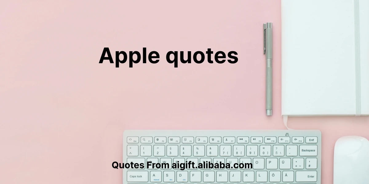 apple quotes