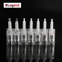 

Replaceable e needle head for N2/M5/m7 Derma pen cartridge disposable 9/12/24/36/42pins 3D/5D round Nano silicon needles