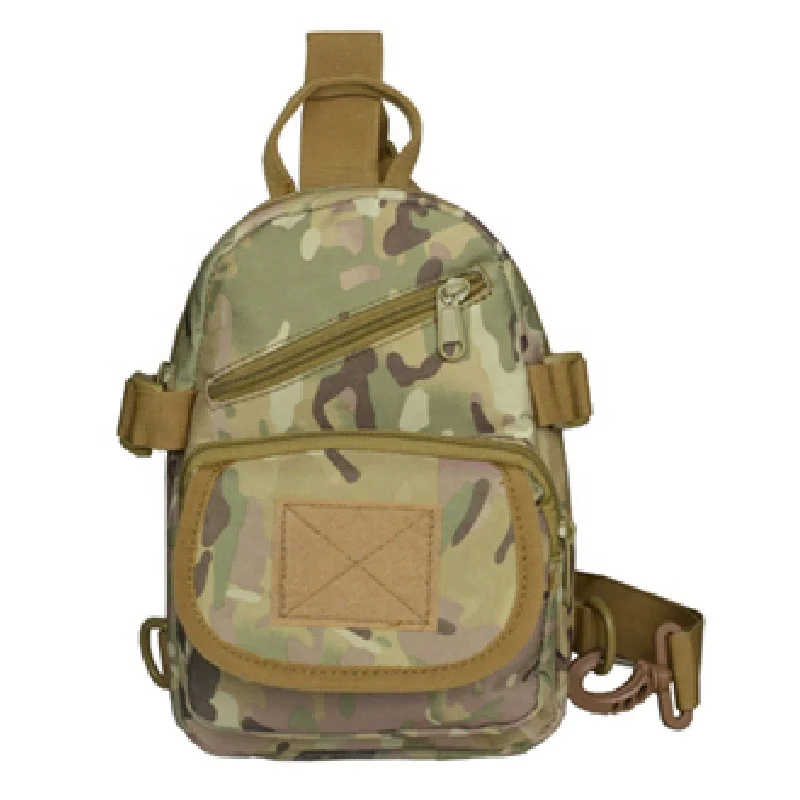 

LUPU Military Camouflage Bag Backpack ,Sports tactical front chest bag,Military tactical shoulder bag in stock for ODM, Colors smell proof backpack