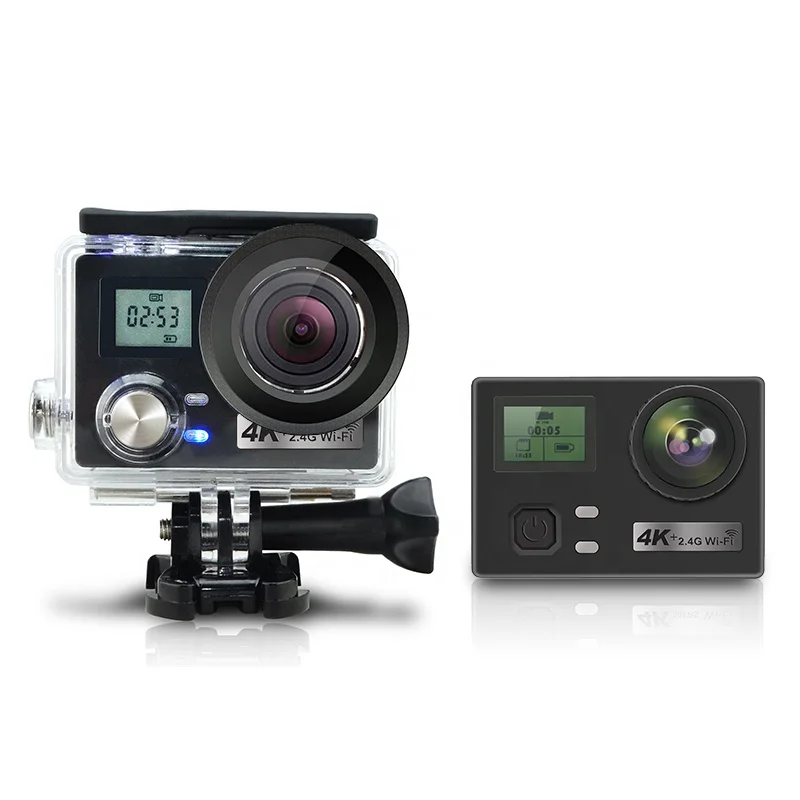 

Action of HD 4k wifi EIS Stabilization Sensor underwater sports go pro camera