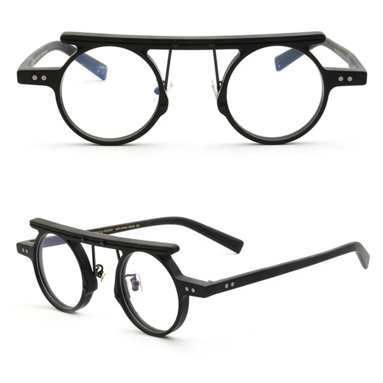 

Special design small round italian acetate lentes retro cadre de lunettes oculos occhiali luce blu eye glasses womens eyewear