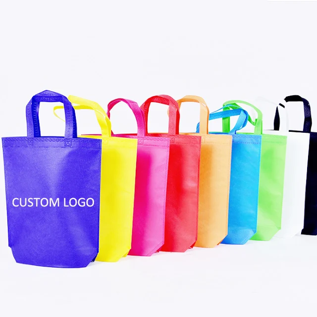 

Hot sell personalized logo eco friendly durable biodegradable reusable shopping bolsas ecologicas non woven shopping bags, Customized color