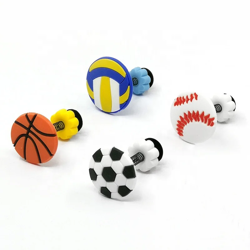 

Sports ball personality three-dimensional spring garden shoes shoes flower buckle cute cartoon creative decoration accessories, Customized