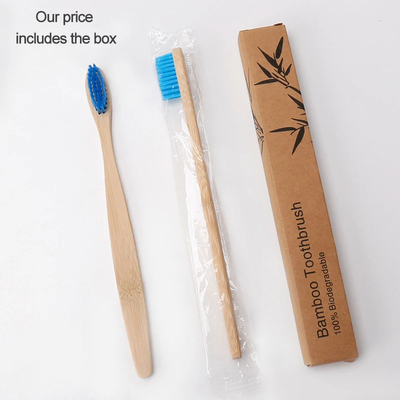 

Charcoal Bristles Bamboo Toothbrush with Customized Packing and Logo, White, gray, brown, black, color ect.