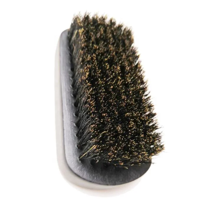 

Custom Logo Black Wooden square Boar Bristle Shaving Beard Brush For Men, Picture