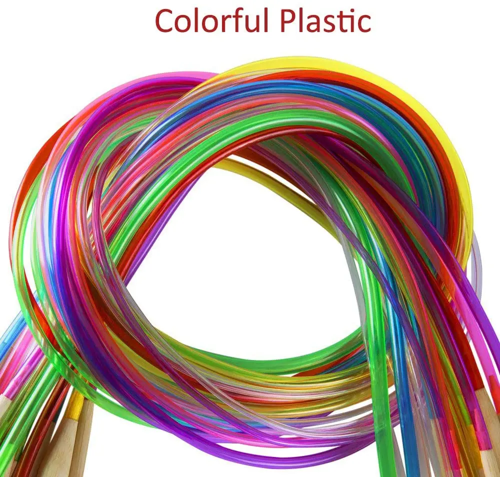 

High Quality Transparent Tube Carbonized Bamboo Circular Knitting Needle For Socks Sweater needle