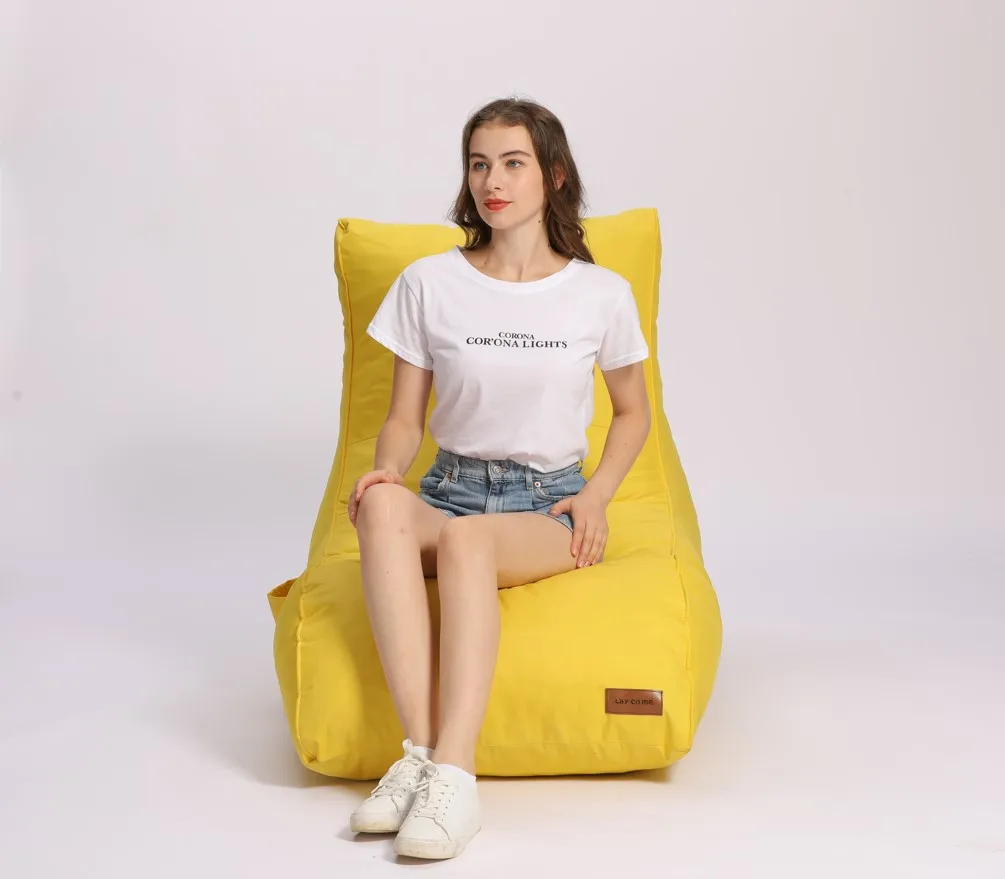 

outdoor polyester fabric bean bag sofa game chair cover bean bag chair