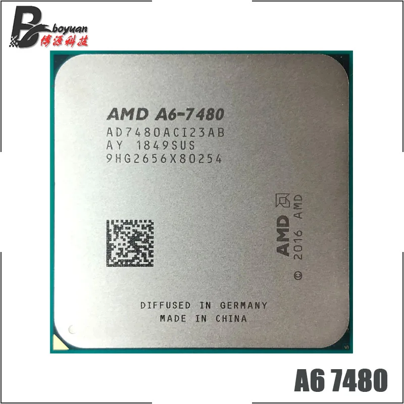 

AMD A6-Series A6-7480 A6 7480 3.5G Dual-Core CPU Processor 65W Socket FM2+