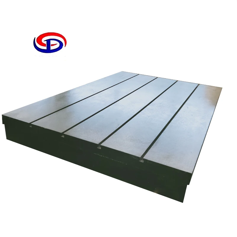 

OEM china factory produced HT200-300 T slots cast iron fixed jaw surface plate