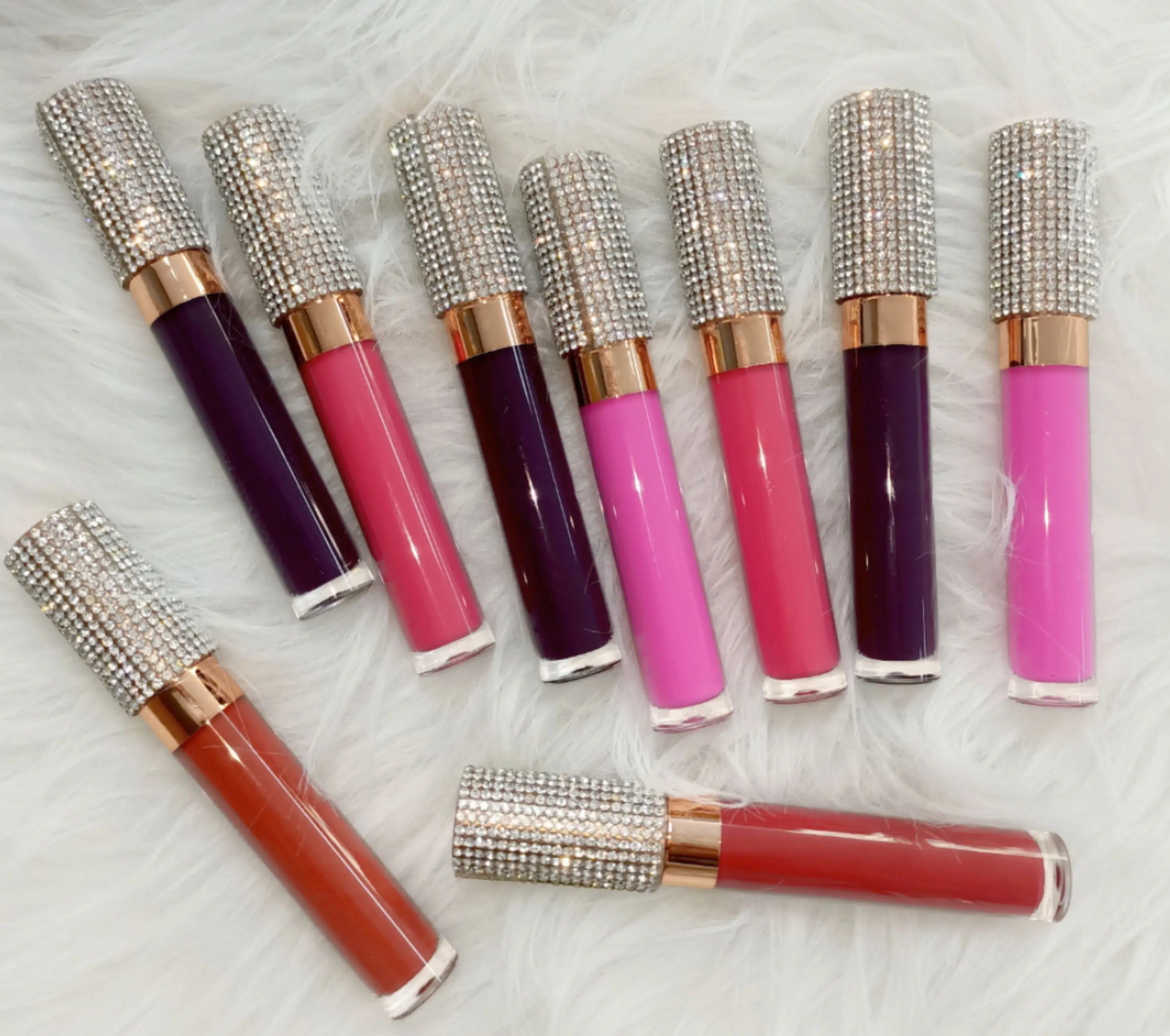 

OEM wholesale private label liquid lipgloss pink matte lipgloss waterproof 22 color nude color lip gloss
