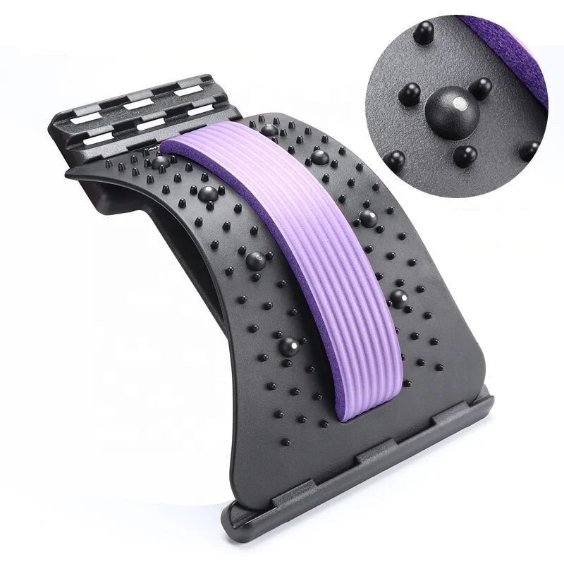 

Adjustable Magic Lumbar Spine Traction Support Back Stretcher Cracker Posture Massager Relaxation