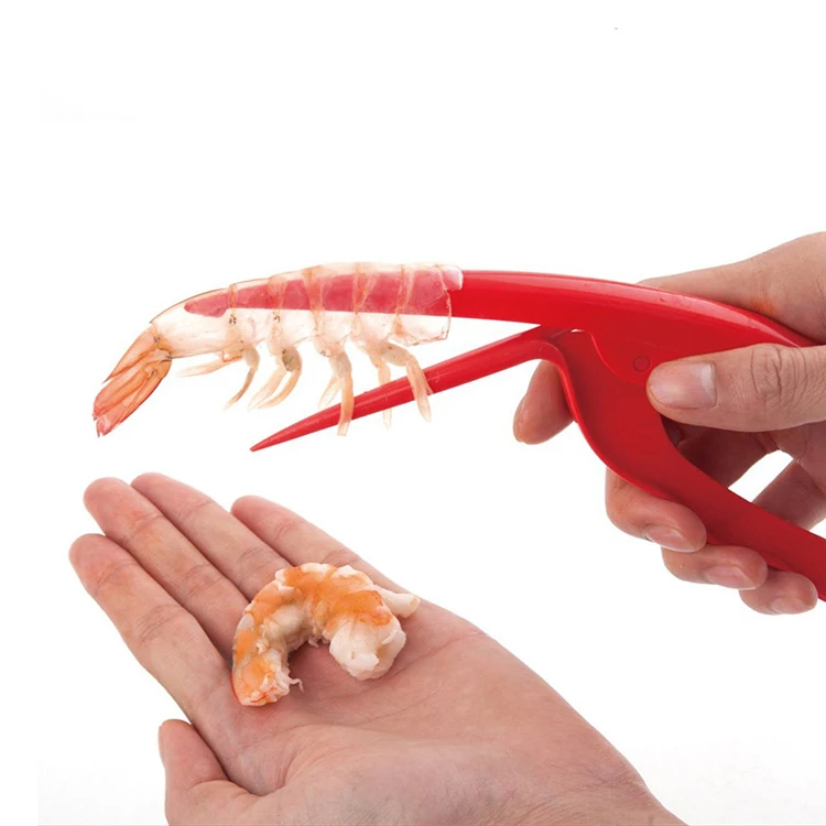 

Shrimp Peeling and Deveining Seafood Shell Prawn Curved Peeler Shrimp Shellfish Seafood Cleansing Exfoliation