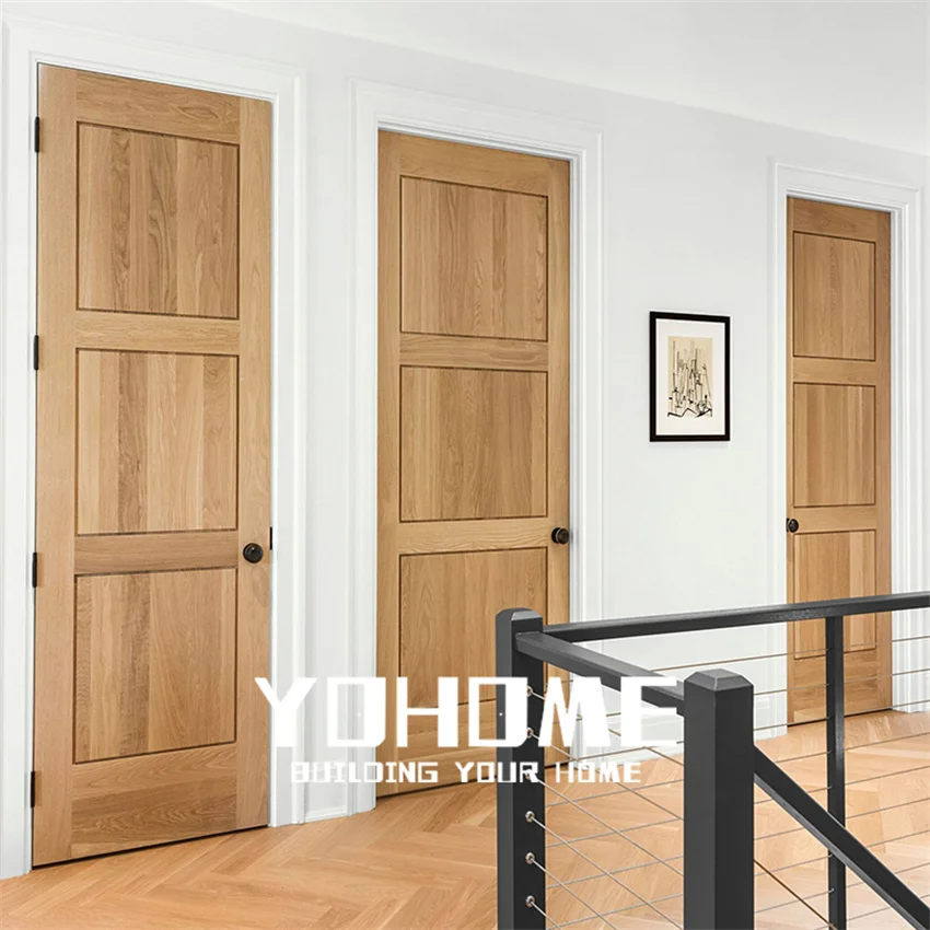 

German morden interior doors flush design interior plank doors zhongshan swing interior doors for house