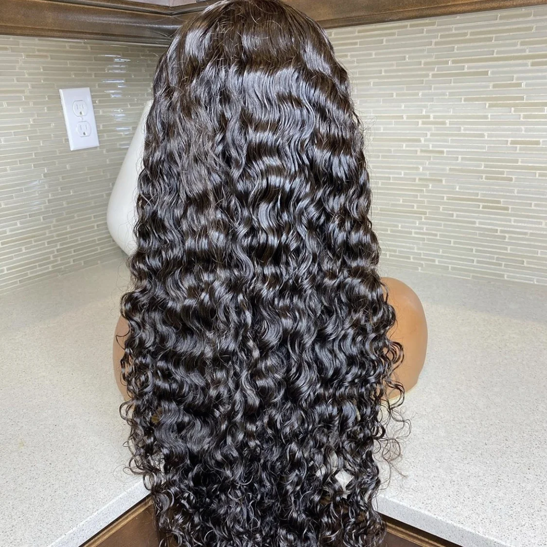

Highknight Wig Wholesale Human Lace Wigs Elastic Band Brazilian Hair Glueless Full Lace Wig For Black Women
