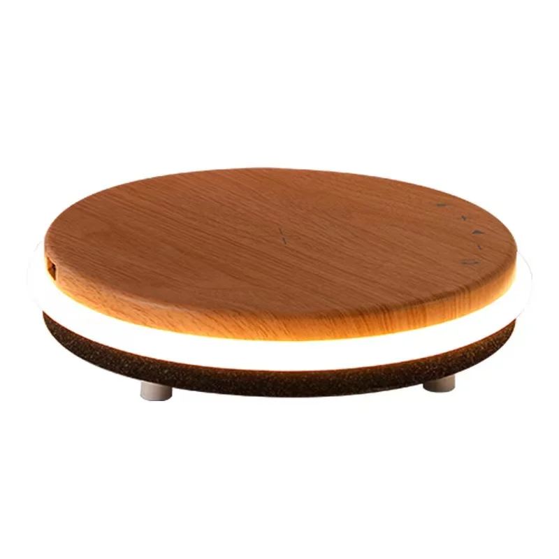 

2021 New Drop shipping Speaker with Lamp Wireless Charger