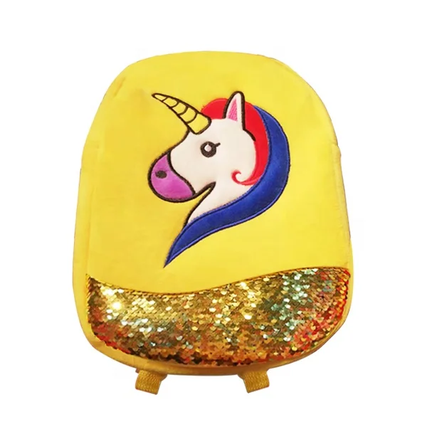 

High Quality Cartoon Kids Unicorn School Bag Lovely Fashionable School Backpack Bags For Teens, Customized