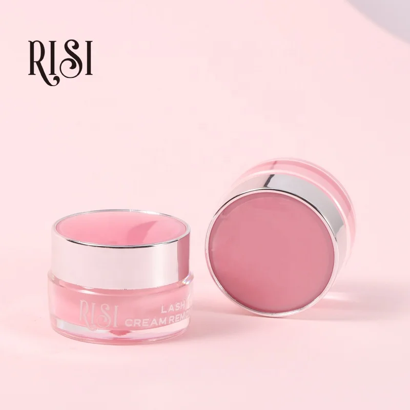 

RISI Gentle Non-Irritating Eyelash Extension Remover Fast Remove Cream Lash Remover Offer Private Label