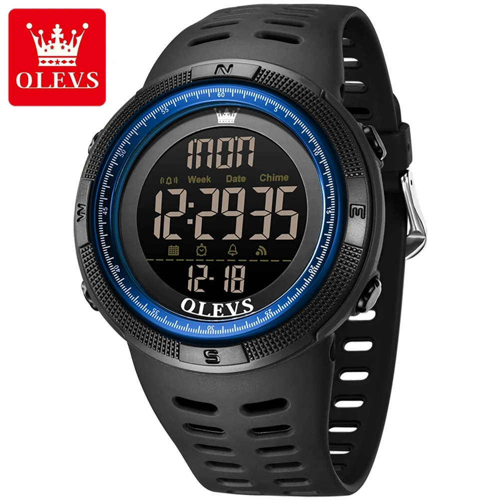 

OLEVS 1109 Cheap Price Wholesale Watches Men More Time Sport Watch Analog Digital Plastic Watch