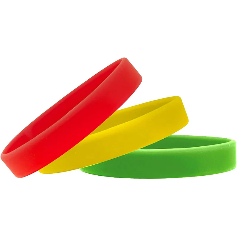 

Adult Silicone Wristbands bracelet for Social Distancing, Any color