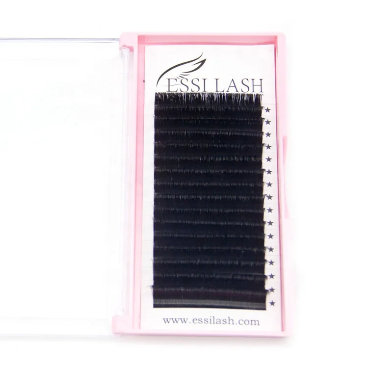 

Top Korean Pbt Fibers Synthetic 7-15mm 0.1.03 Thickness Lashes Extension Mix Tray Blooming Lashes Easy Fanning Eyelash Extension