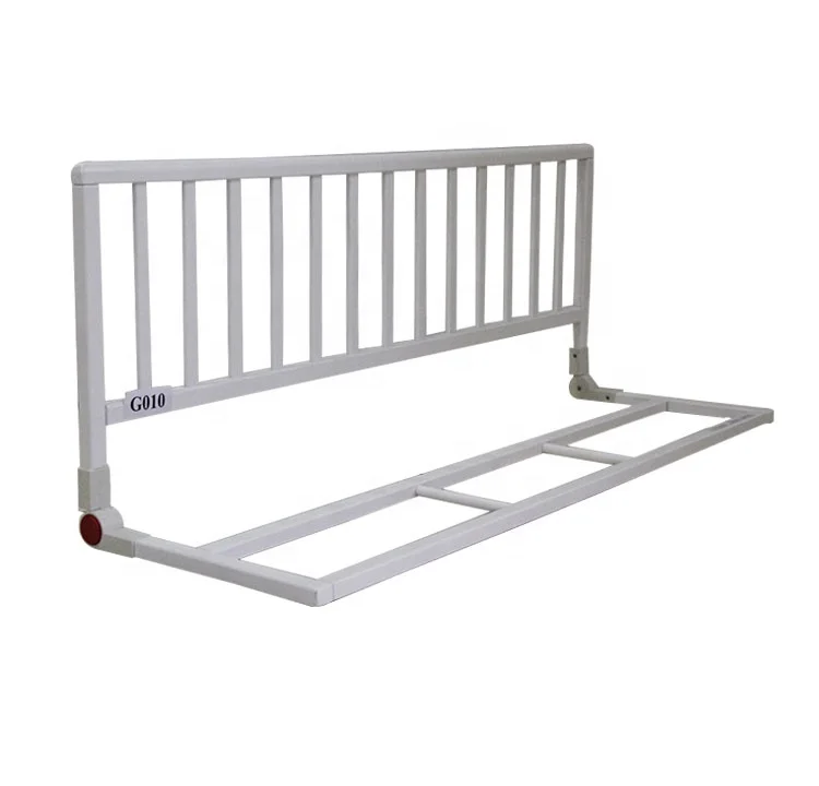 
Safety Bed Fence Toddler Wooden Folding Bed Guard Rail 