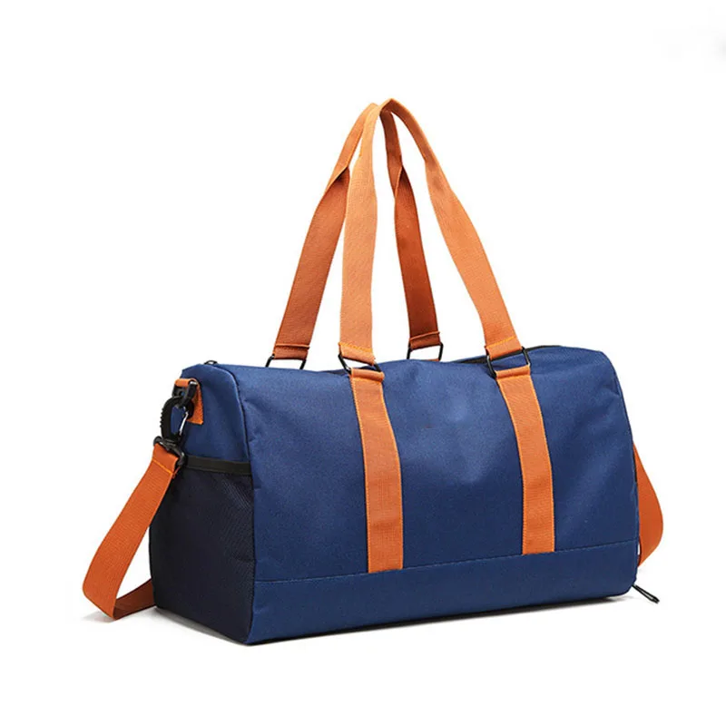 

travel gym bag Dry and wet separation sport bag 2021 duffle travel custom print bags sac de voyage, Black