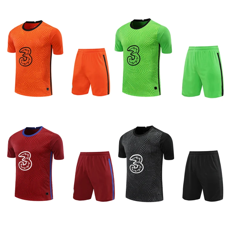 

Sublimation Football Training Uniform OEM Soccer Jersey Tracksuit, Different color can be customized