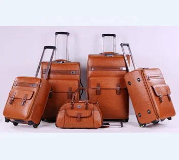 leather trolley bag