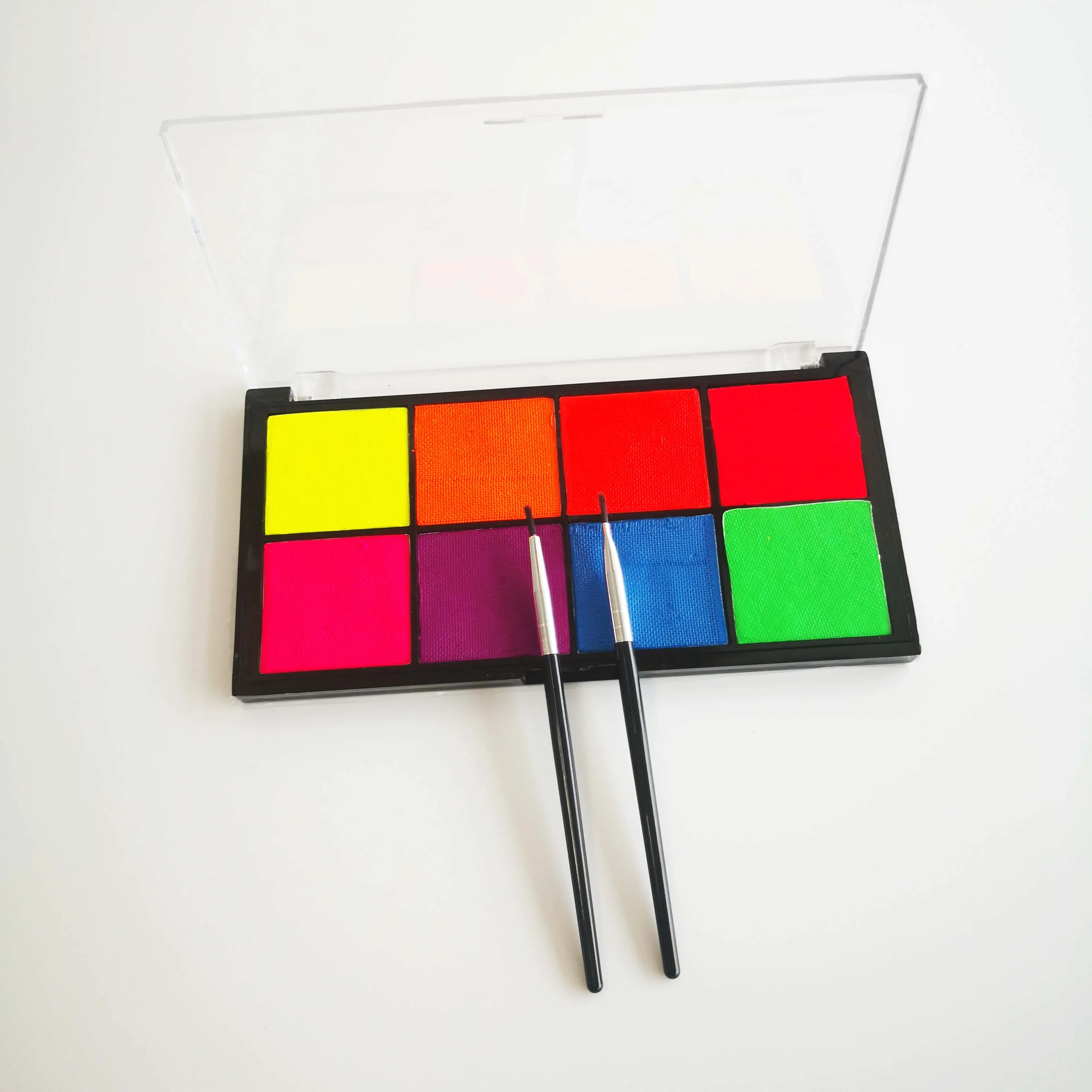 

Halloween makeup uv face paint private label water based face paint kit for kids