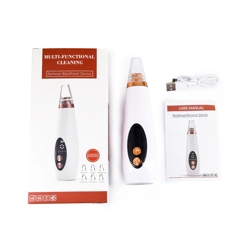 

portable 5pcs blackhead remover ance bubble needle kit