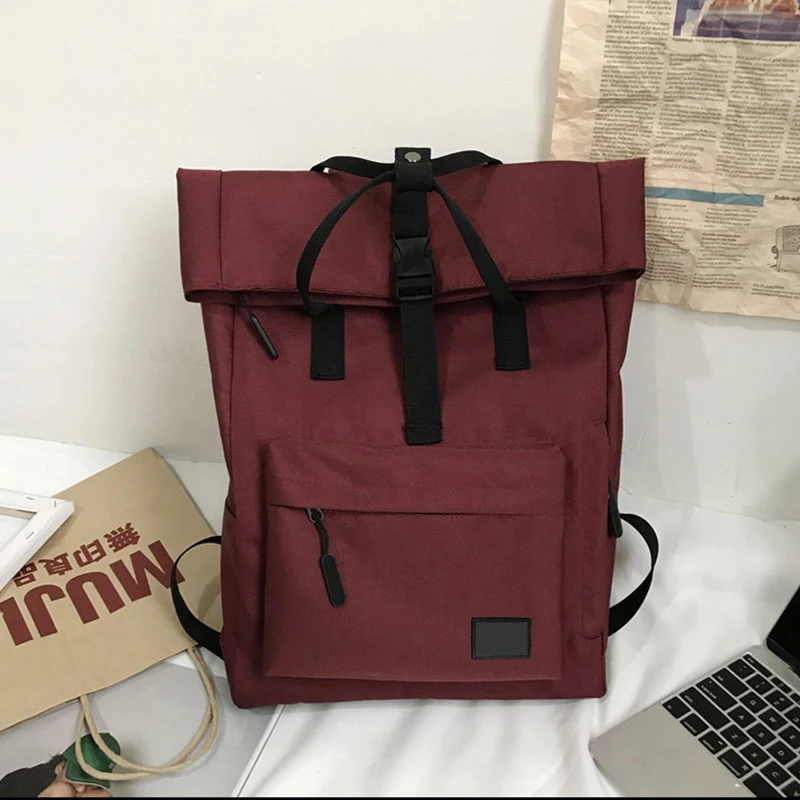 

Hot trendy large capacity waterproof backpack bag casual light nylon school bags for teenagers