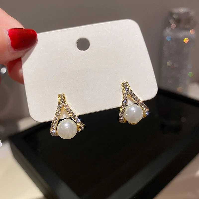 

trendy wholesale crystal fashion womens earrings