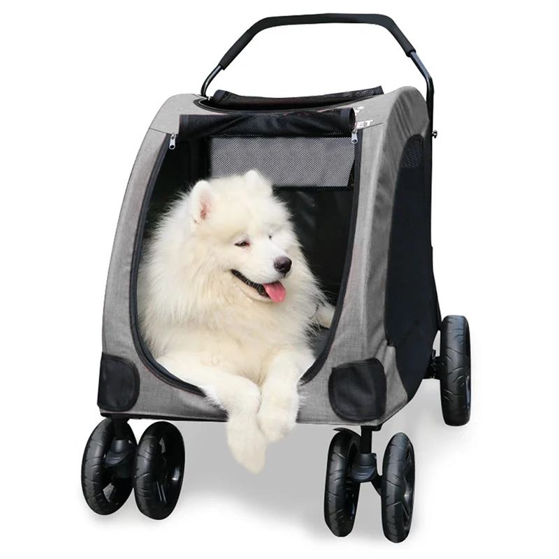 
hight quality customized pet dog cart and 600d oxford pet stroller for travel and outdoor 
