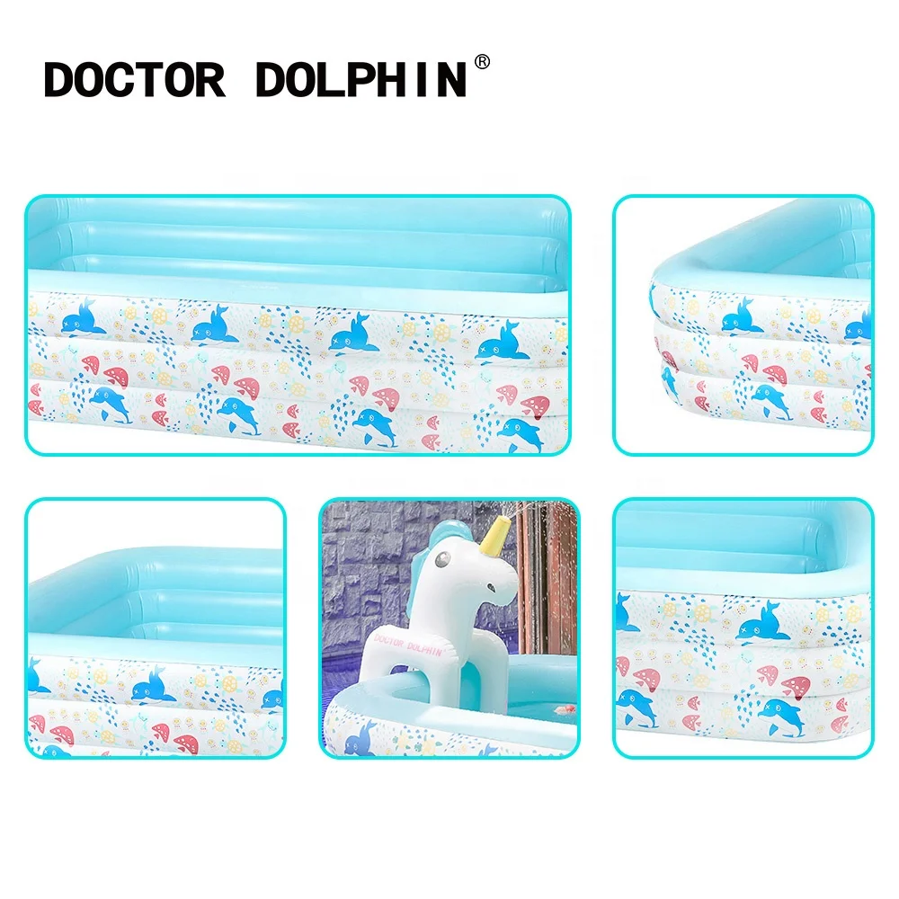 

hot sale Inflatable Full-Sized for Kids Summer Water Party Garden Backyard Outdoor kids swimming pool